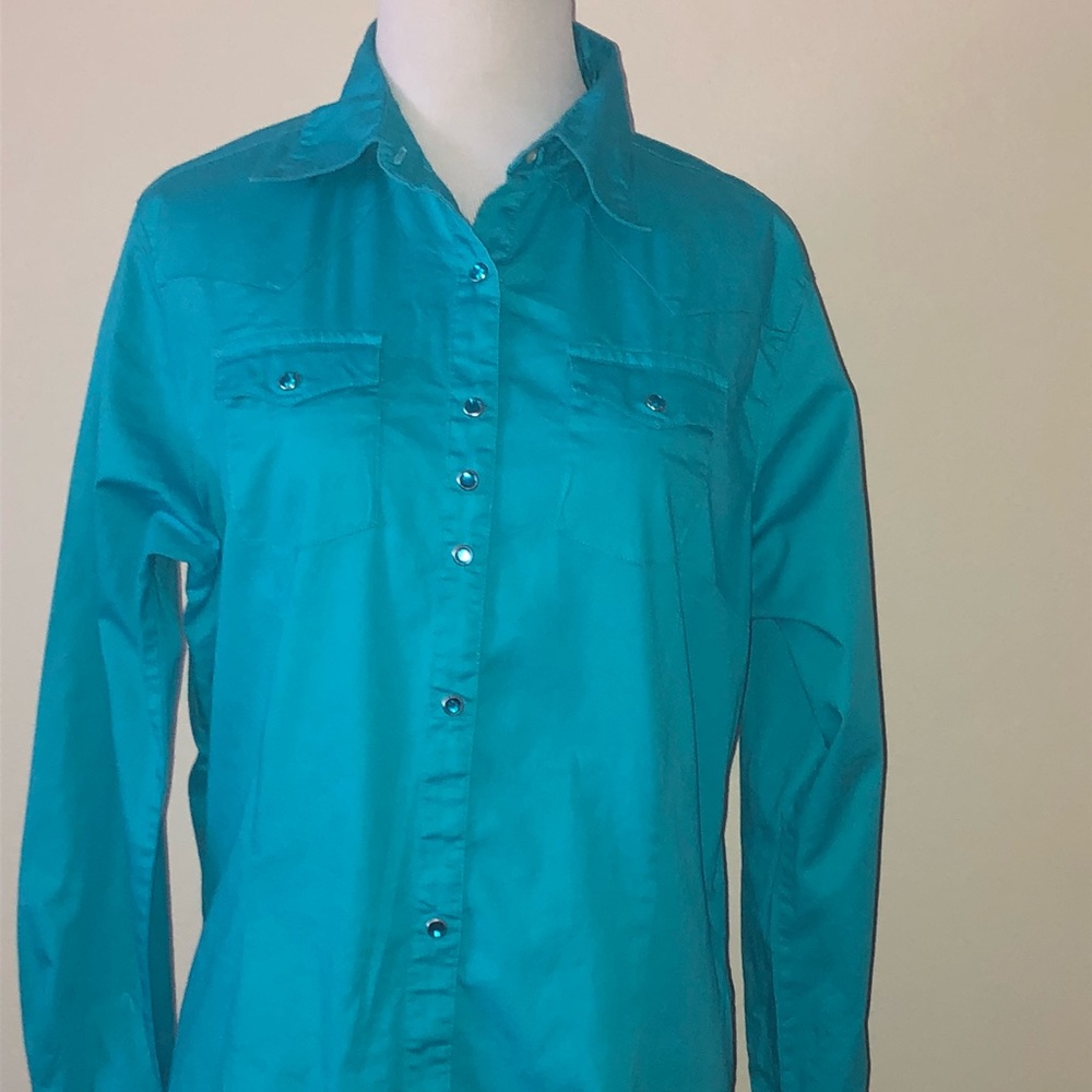 Wrangler snap down long sleeve
